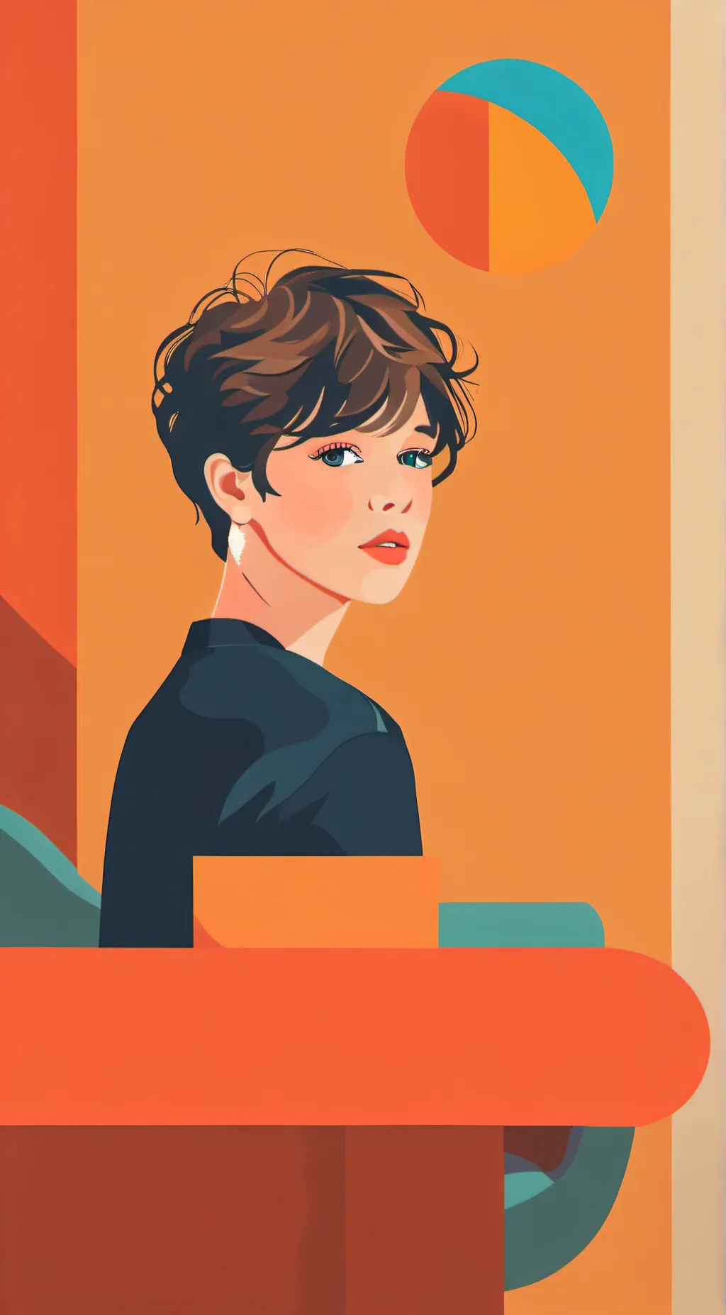 ai character: Ciara  background