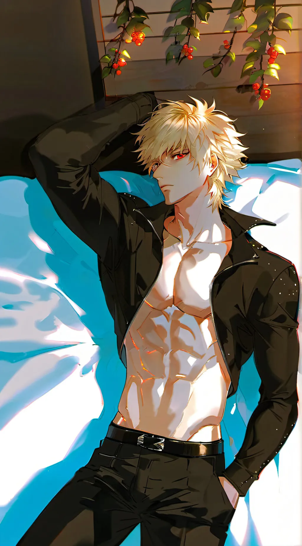 ai character: abusive katsuki background