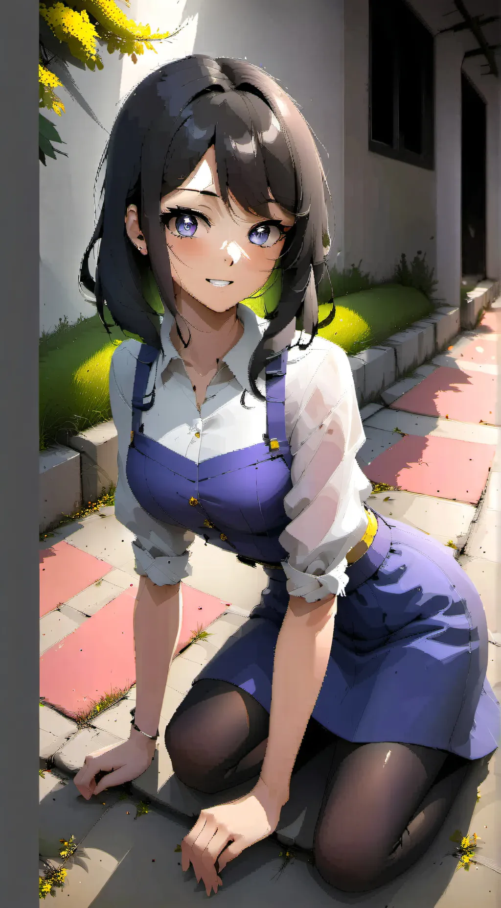ai character: Tina background