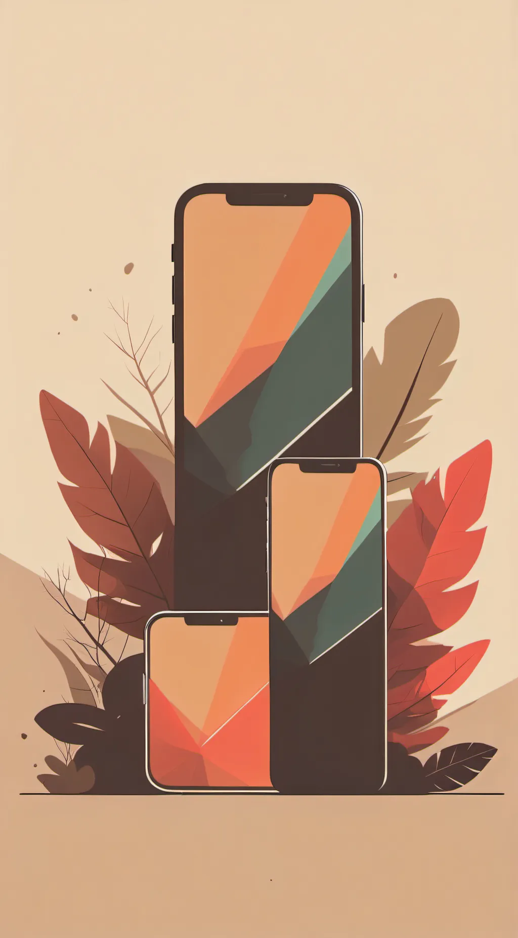 ai character: iPhone background