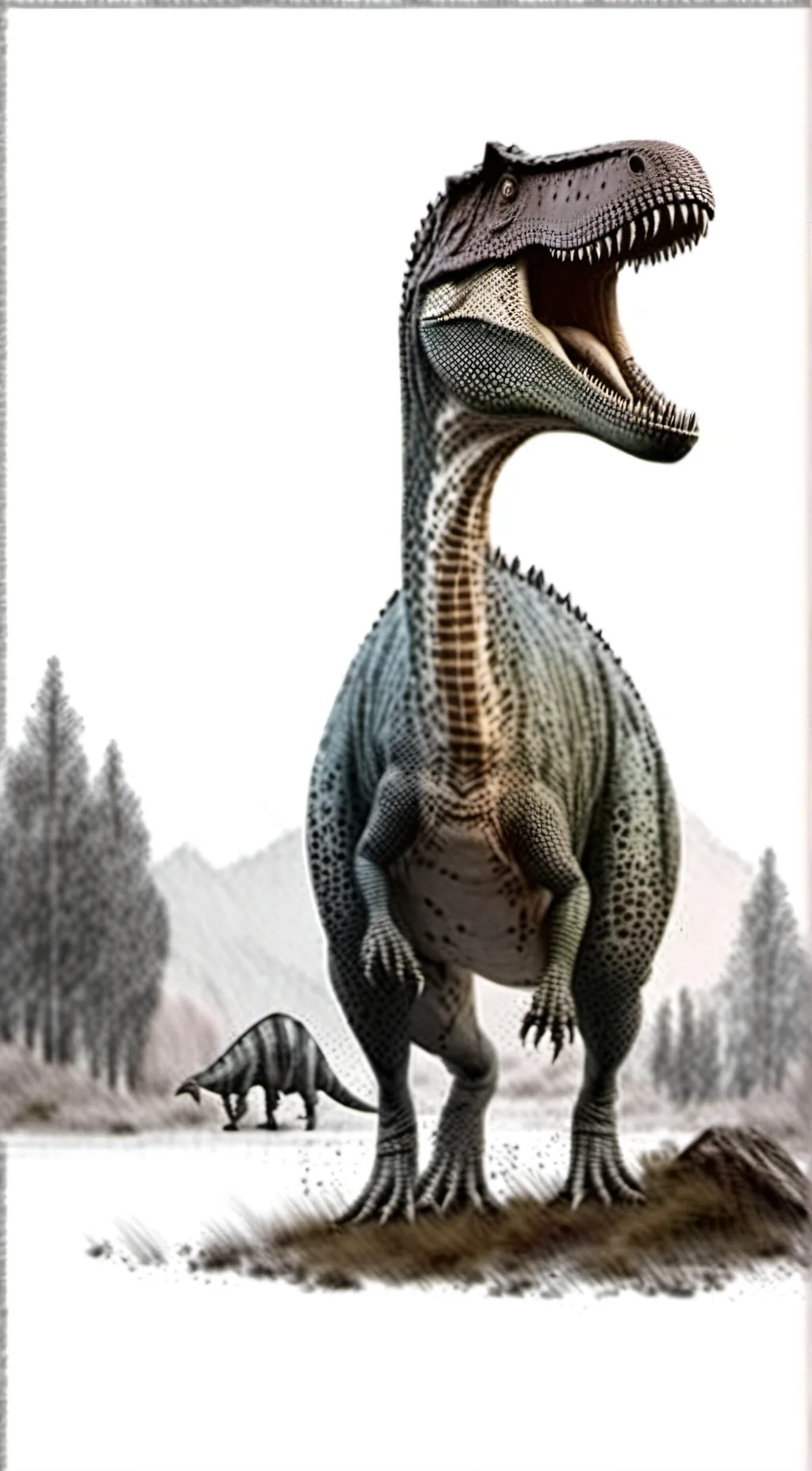 ai character: gigantousaurus background