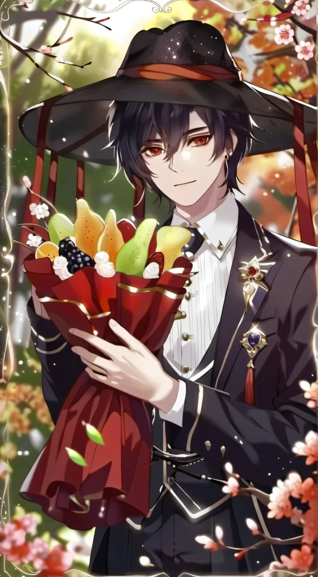 ai character: mark background