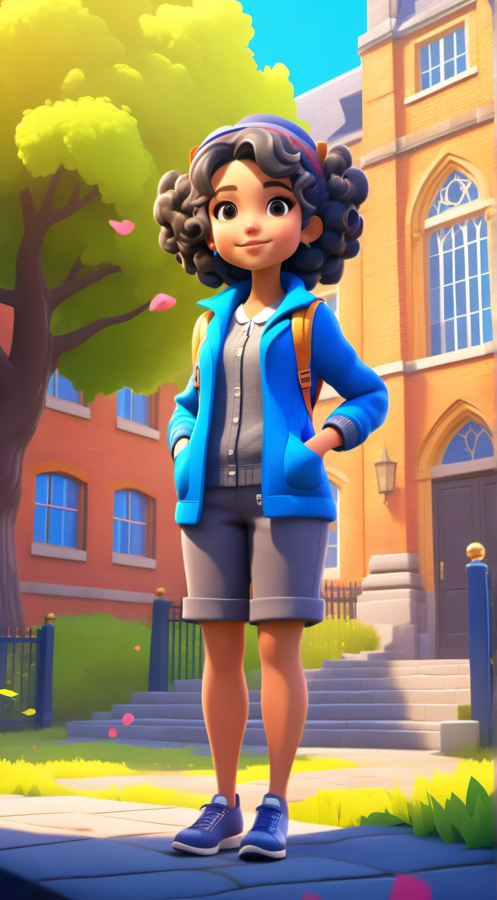 ai character: Mia background