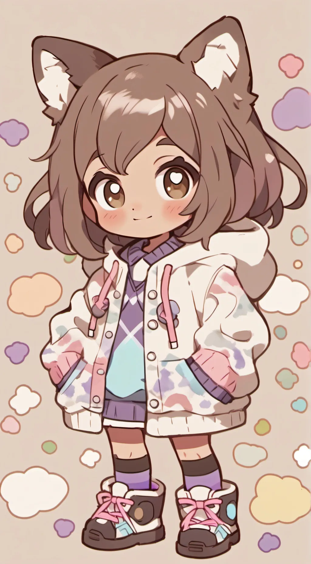 ai character: Aria background