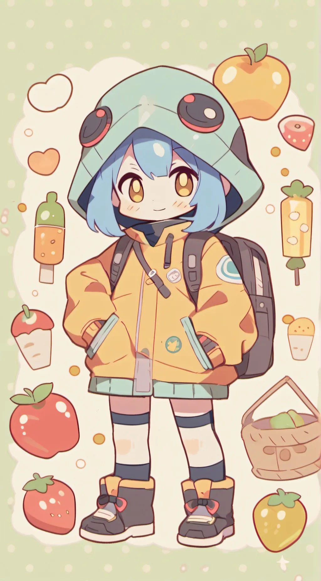 ai character: speed  background