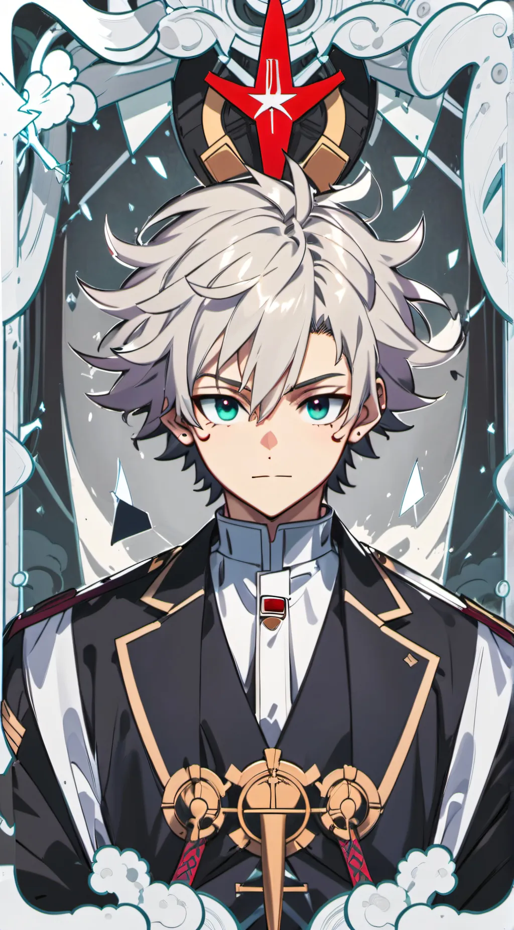 ai character: Ashton  background