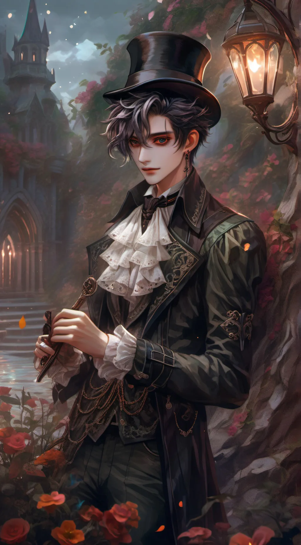 ai character: Leon 2 background