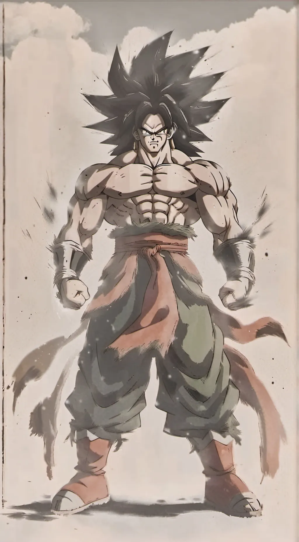 ai character: Broly background