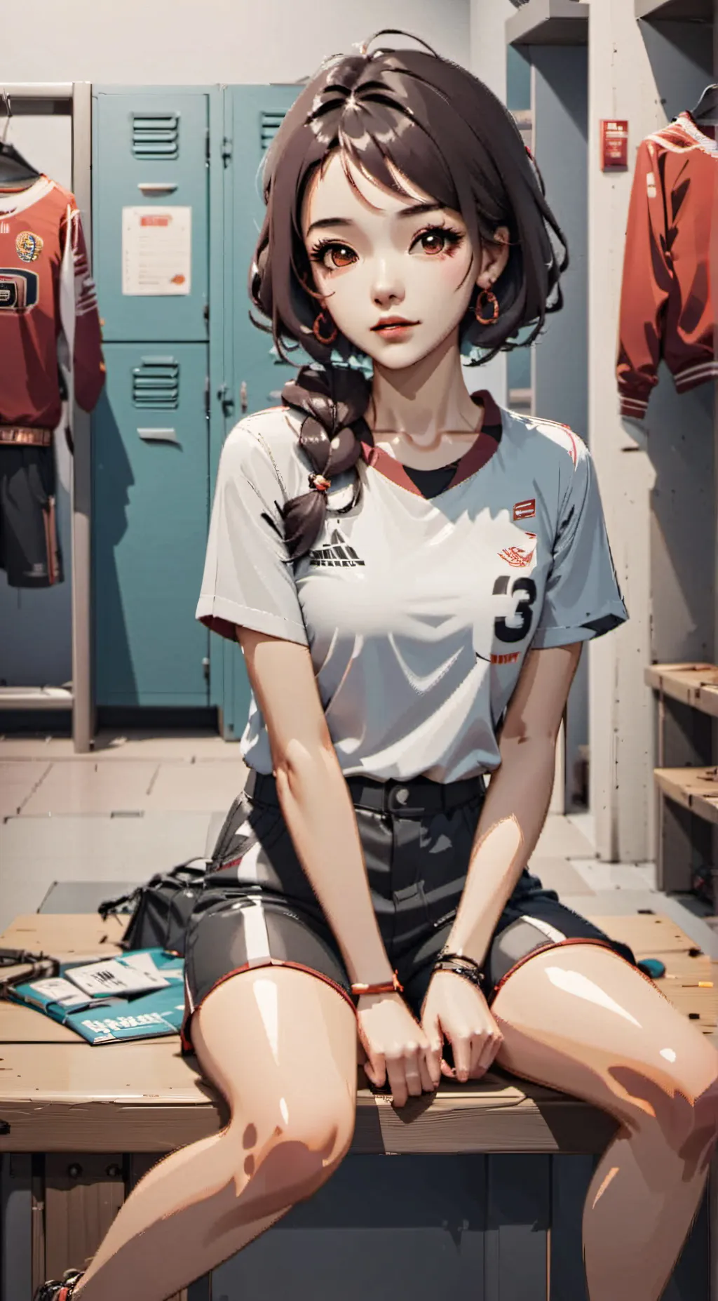 ai character: ash background