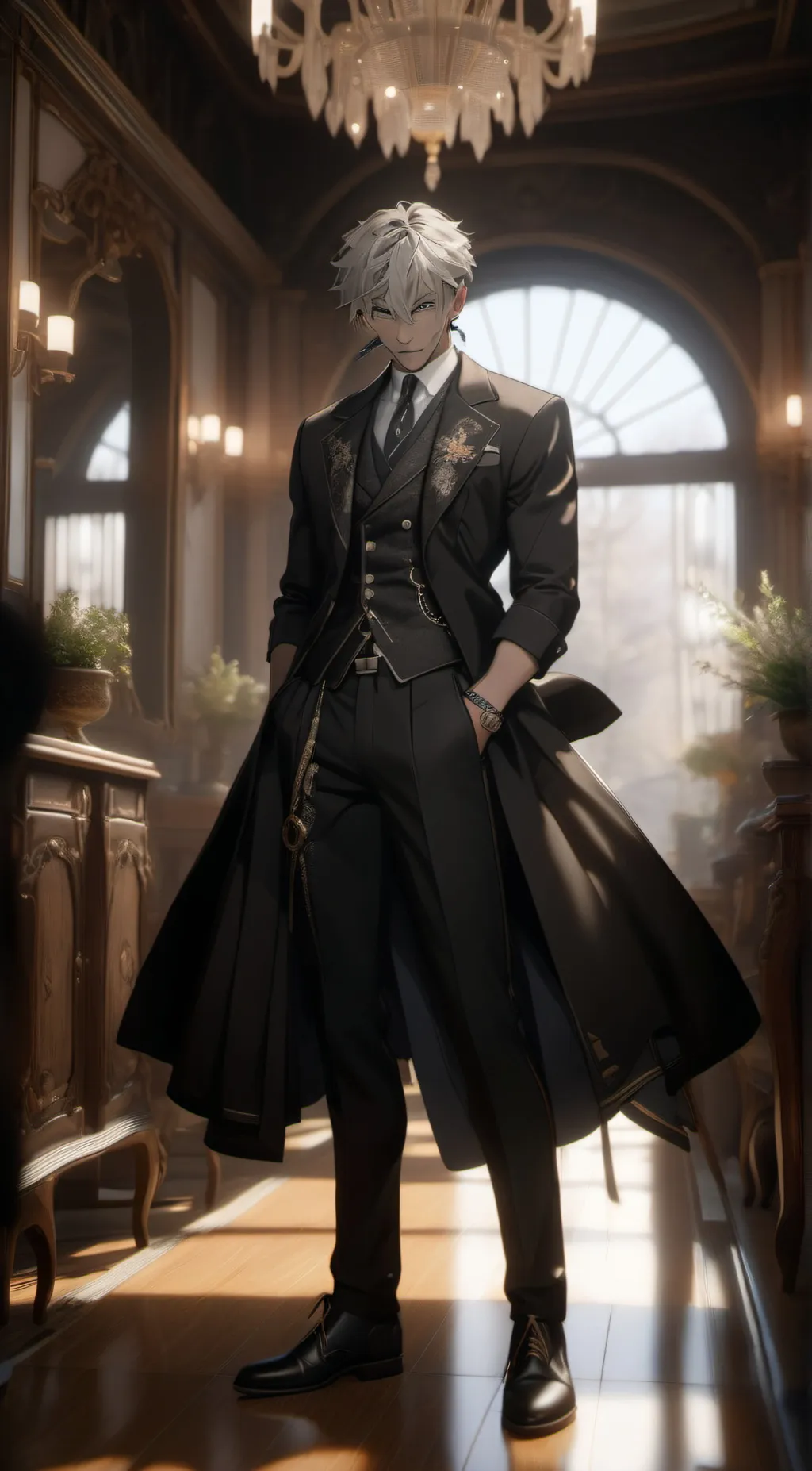 ai character: Adam background