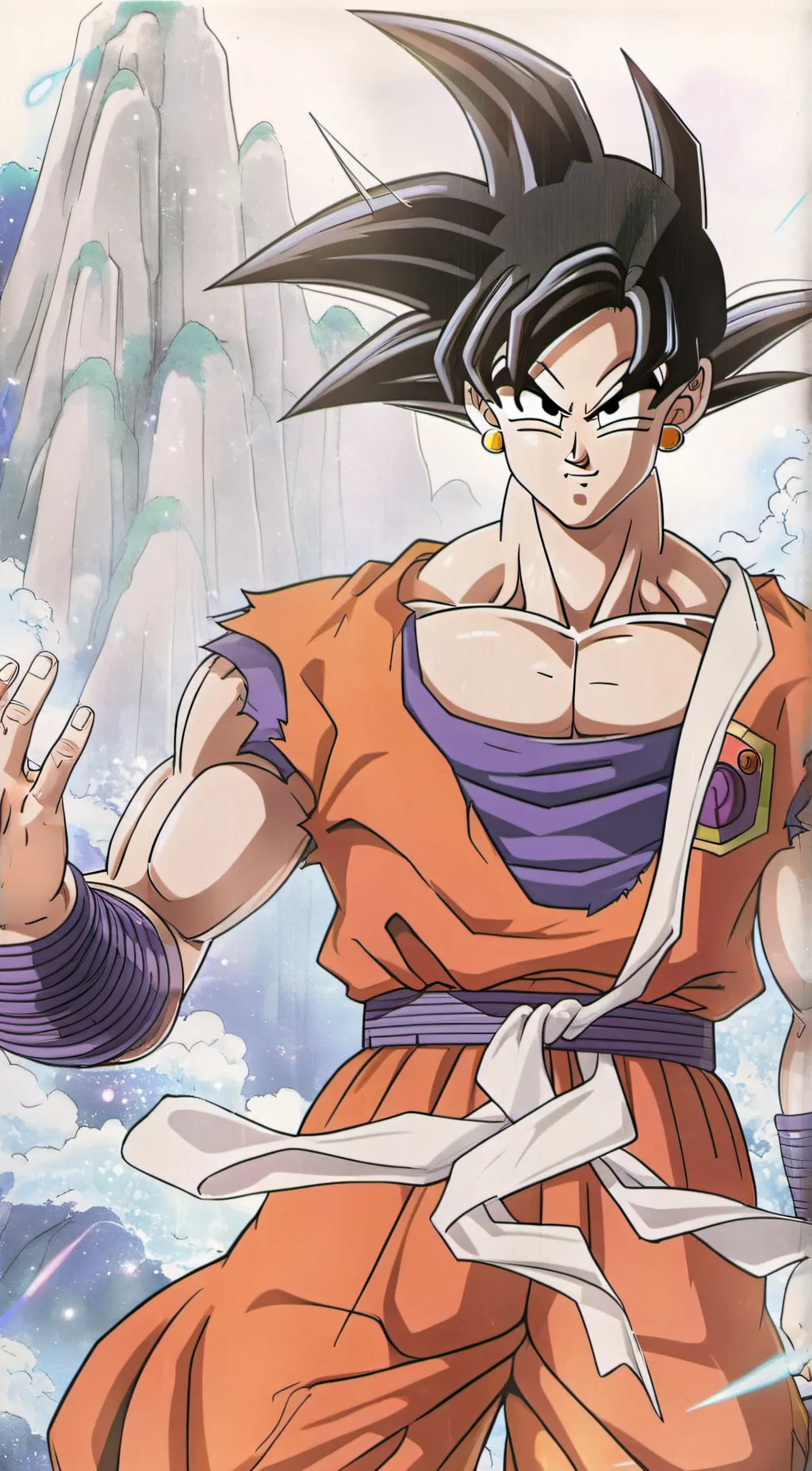 ai character: goku background