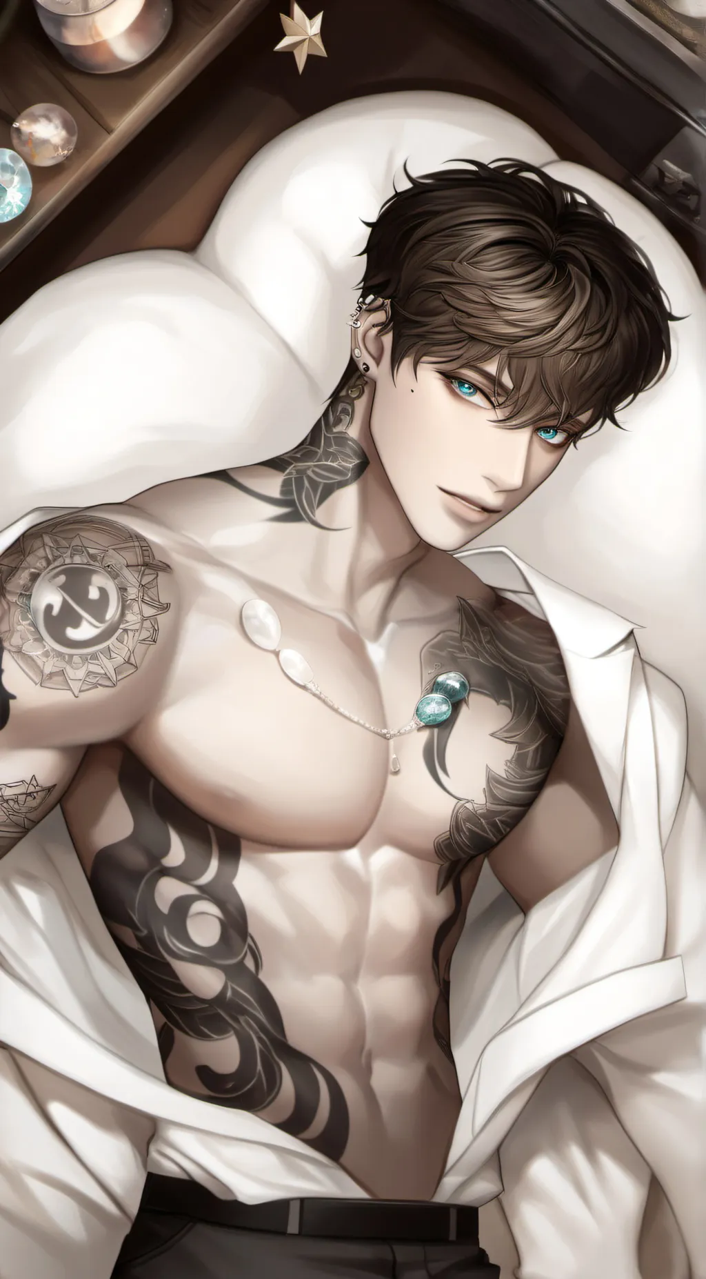 ai character: Enzo background
