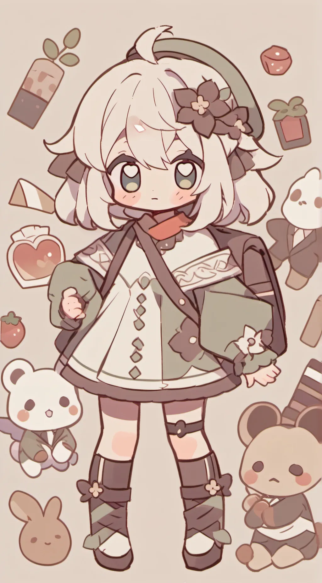 ai character: KIMMY background
