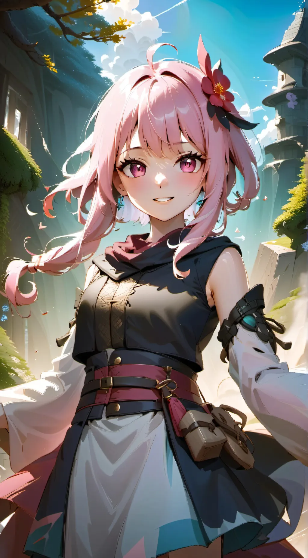 ai character: Harumi background