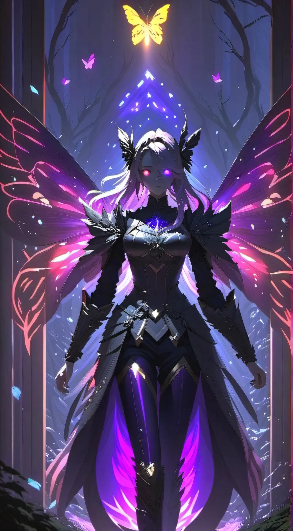 ai character: Ventra background