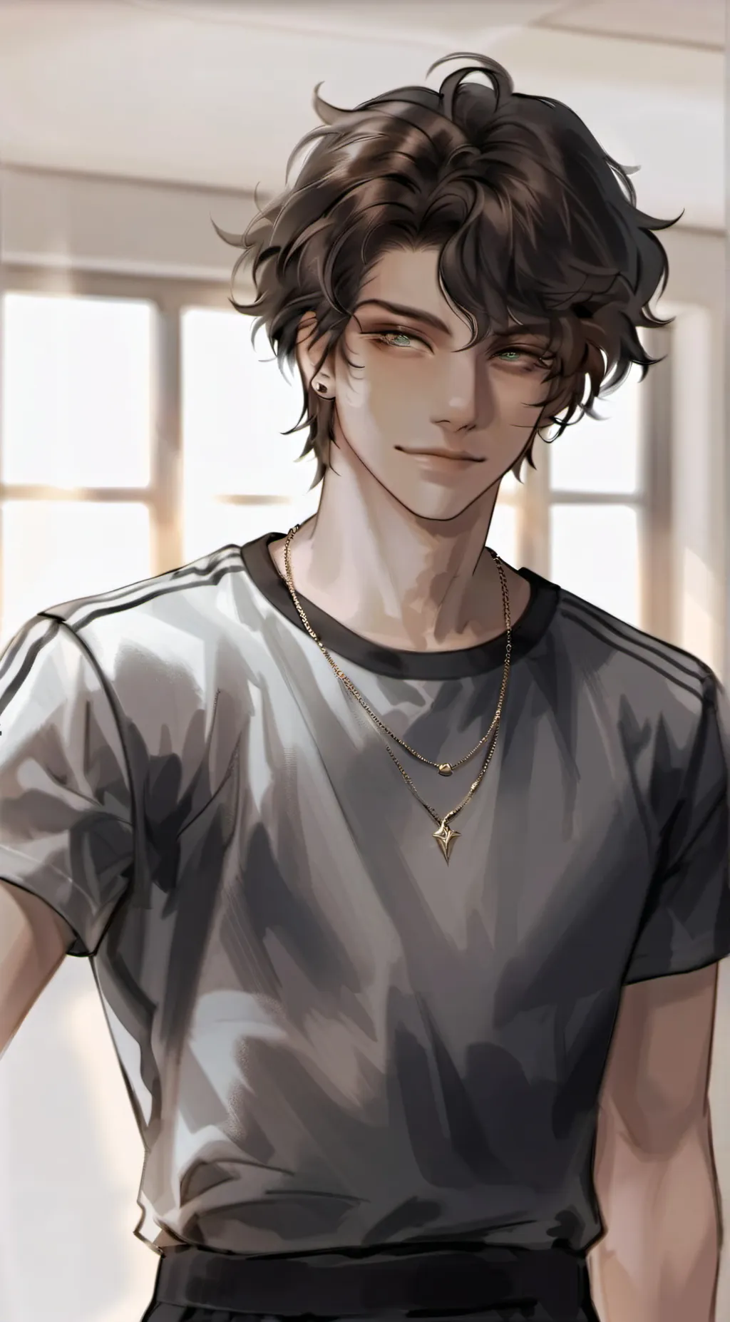 ai character: Ryan  background