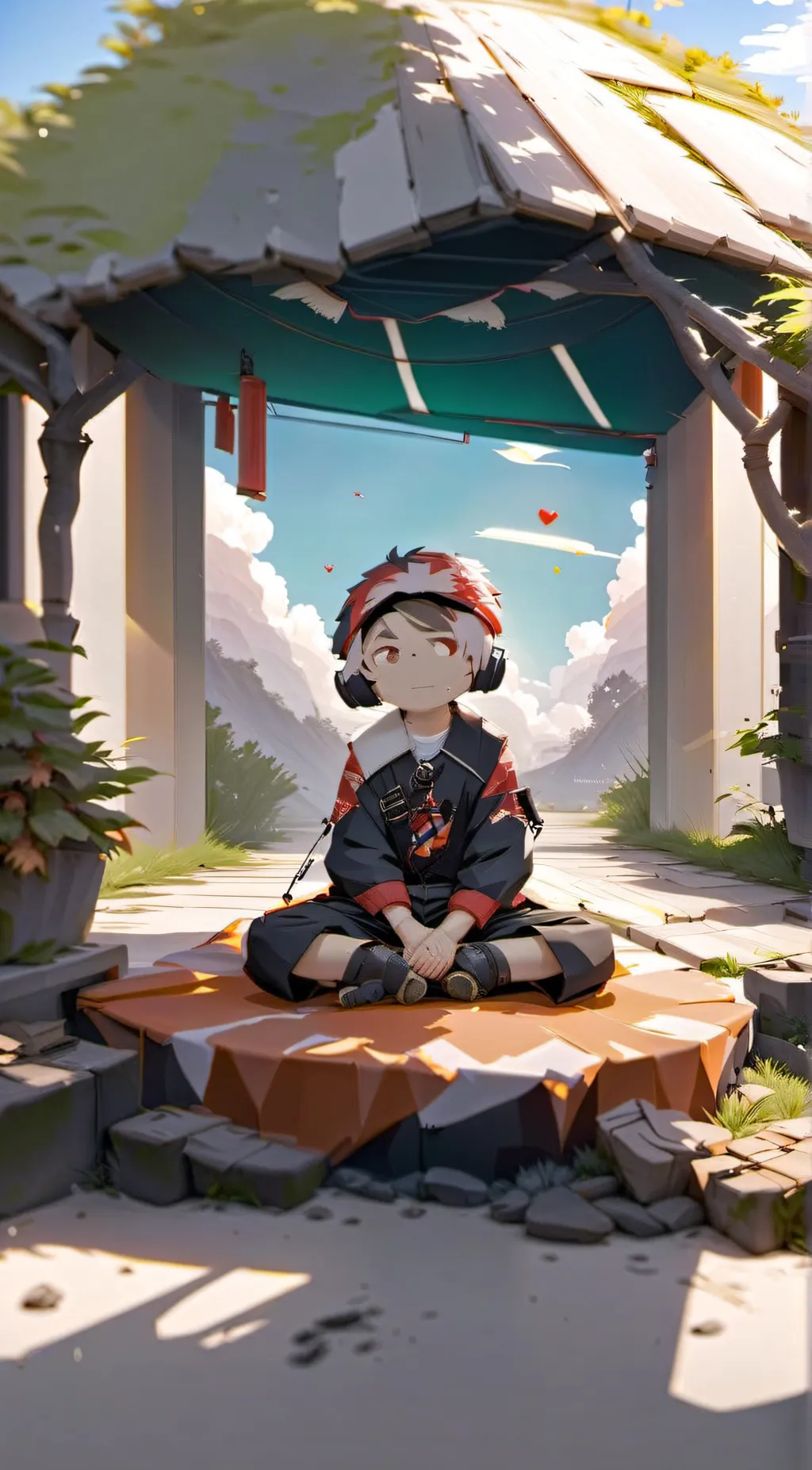 ai character: diego XD  background