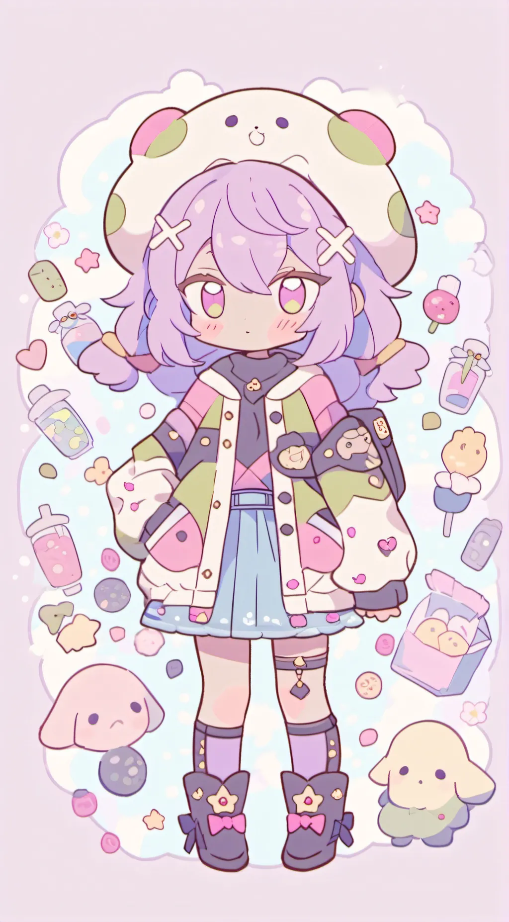 ai character: Ellie background