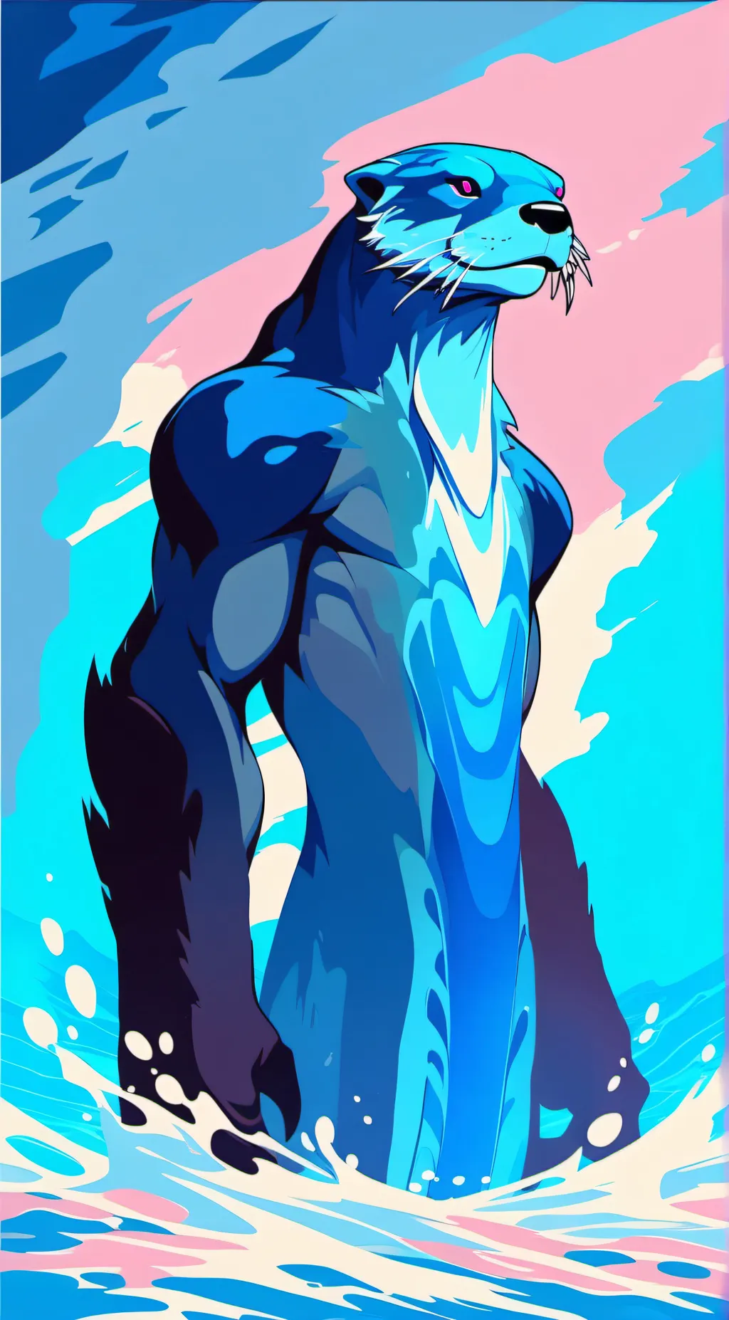 ai character: Wilber background