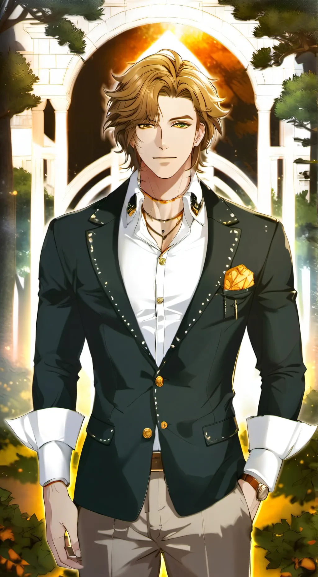 ai character: Theo background