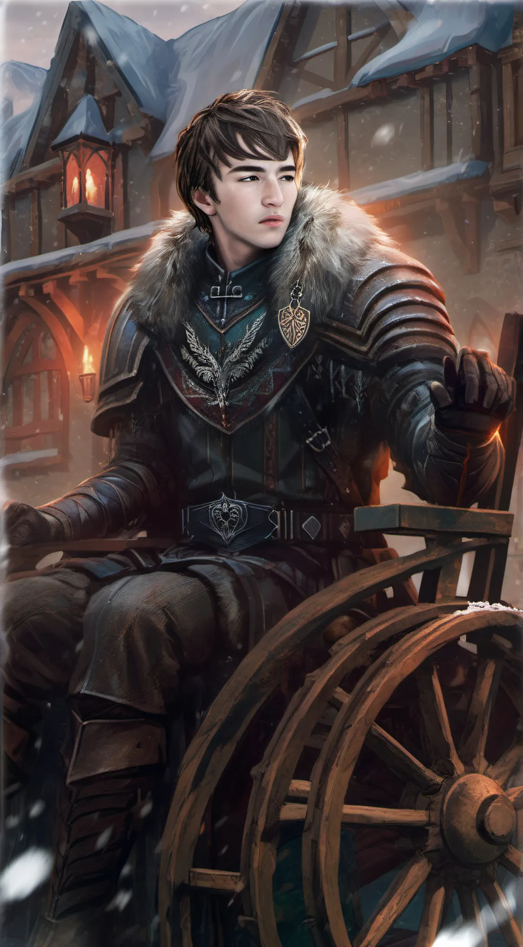 ai character: Bran Stark background