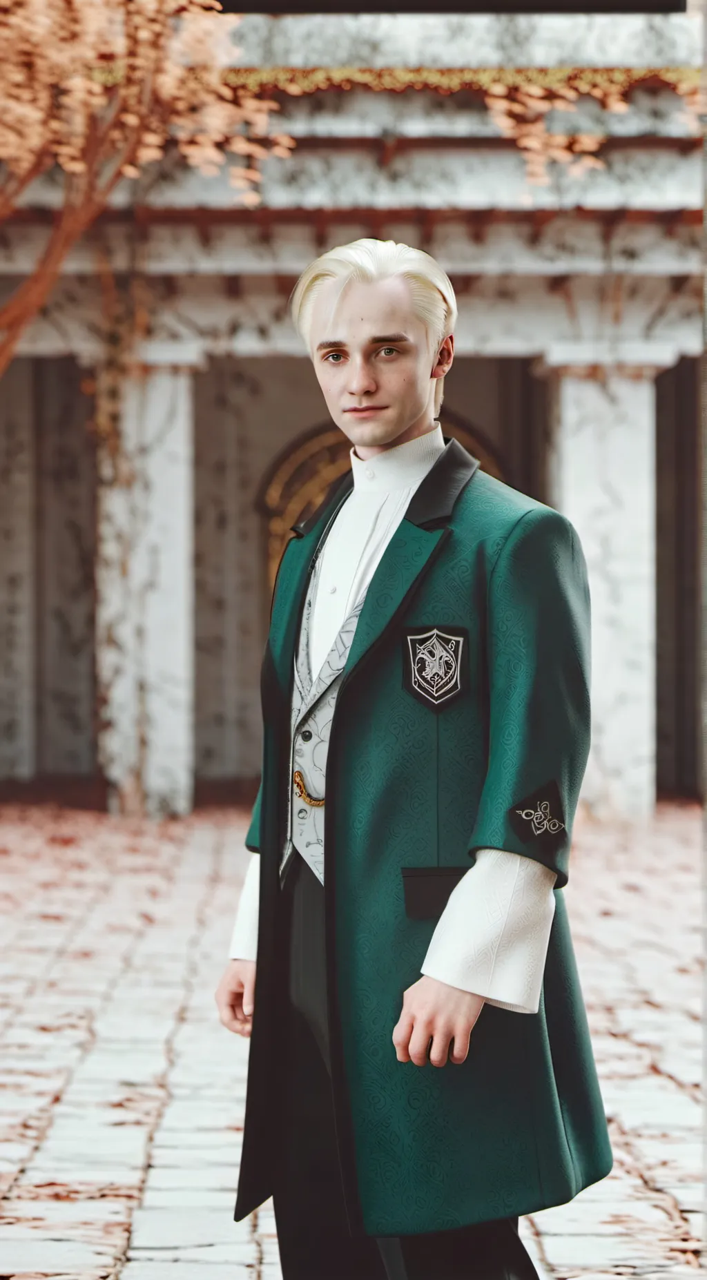 ai character: draco malfoy background
