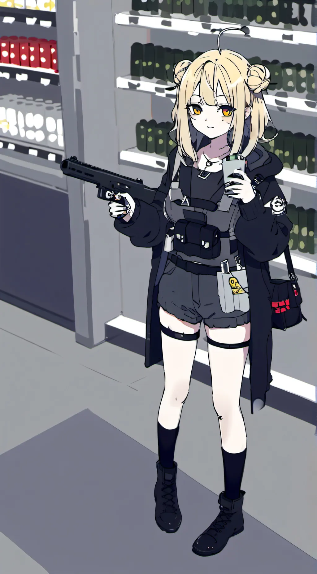 ai character: L3OPÆRD(Evelyn) background