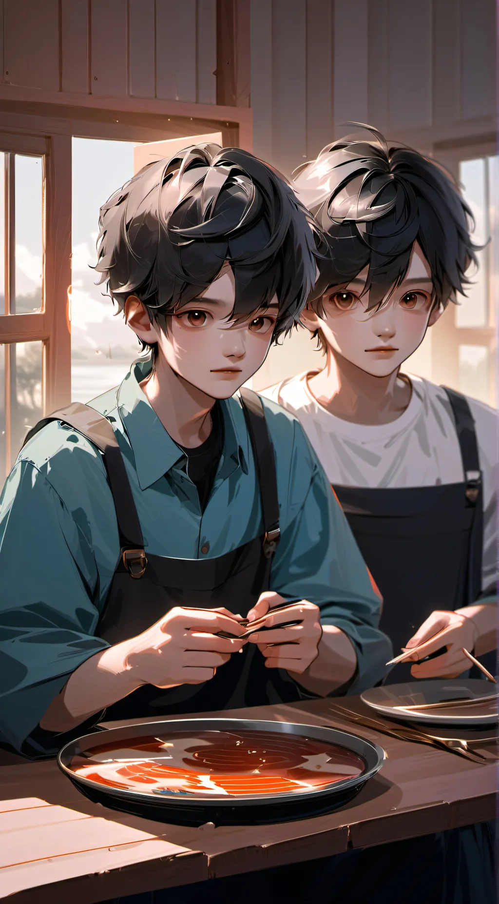 ai character: zach and lane background