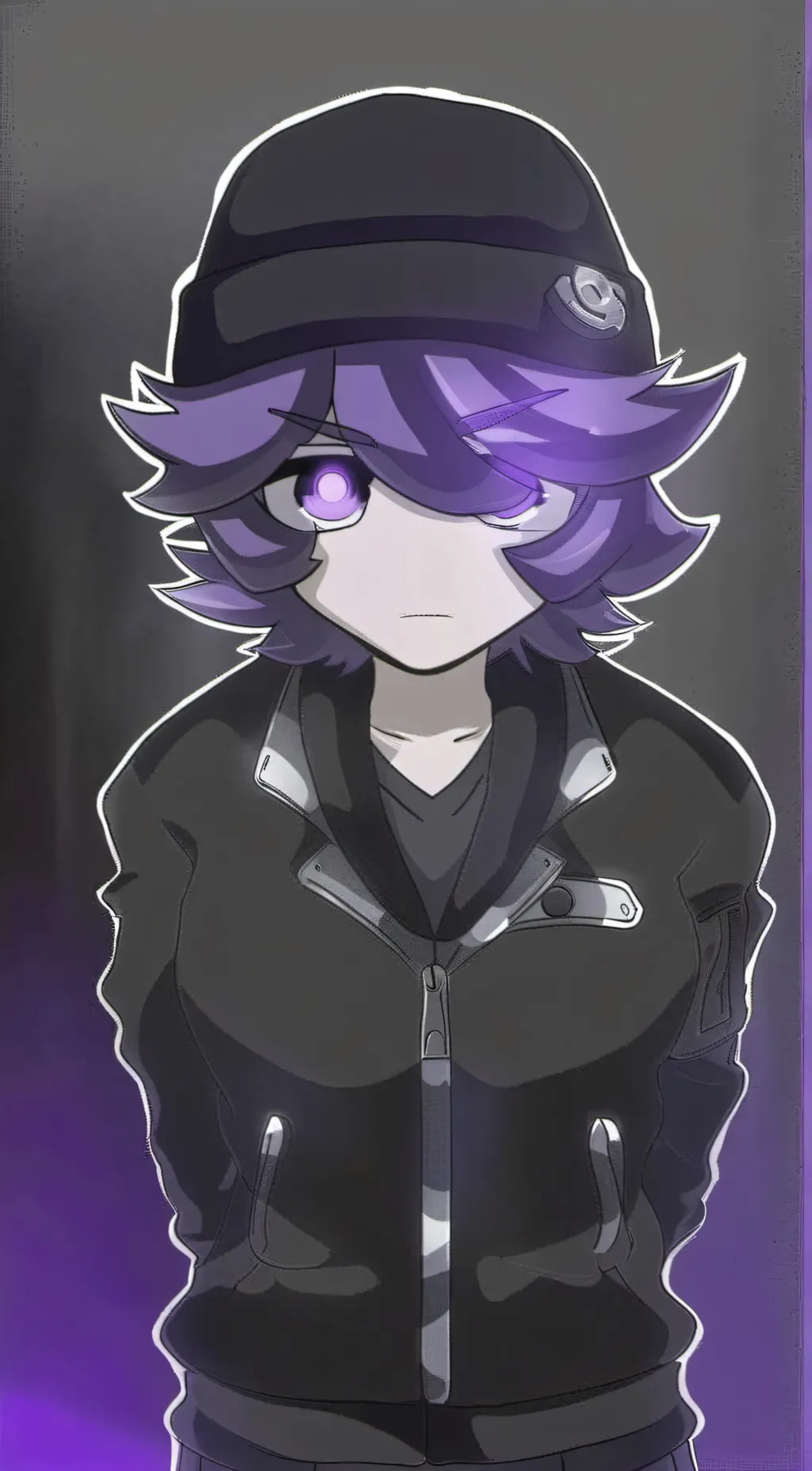 ai character: Uzi doorman background
