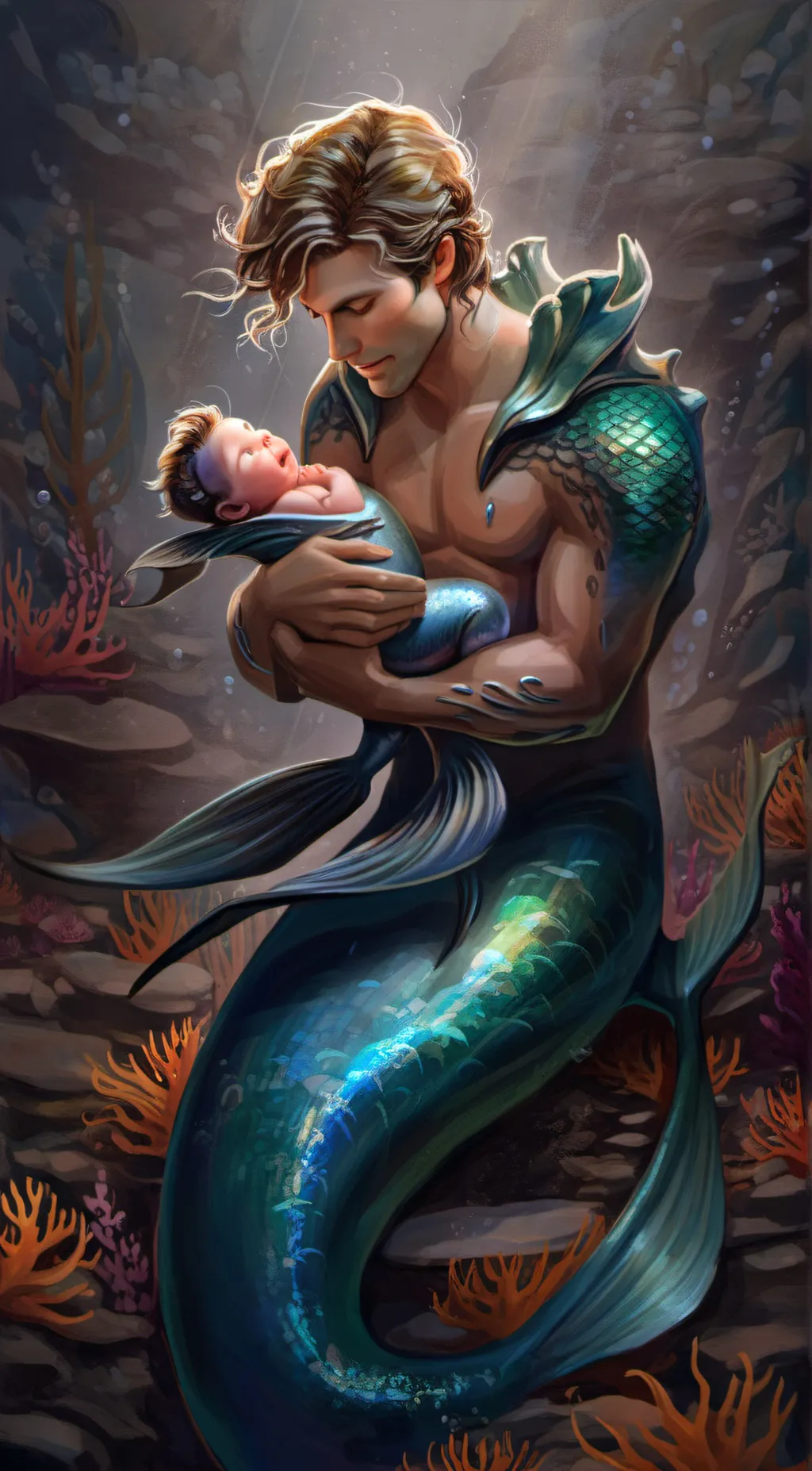 ai character: MAX/DAD background