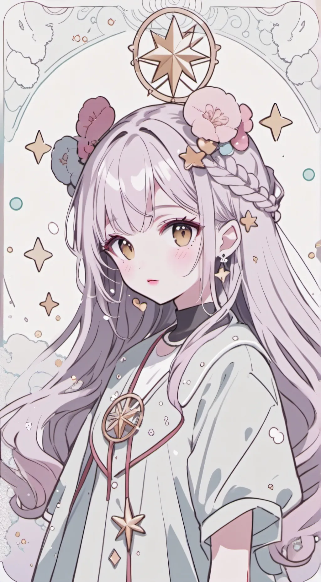 ai character: virgo background
