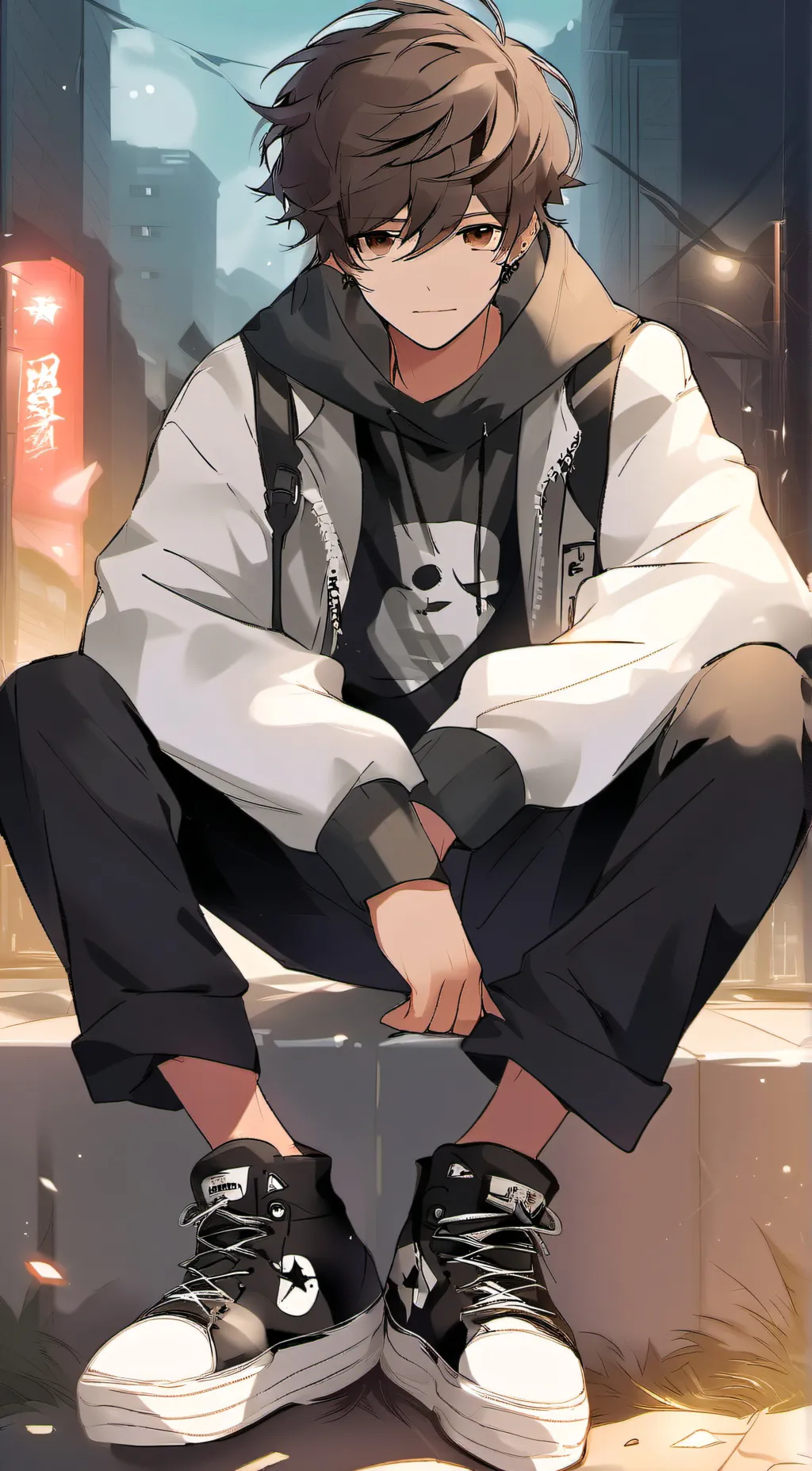 ai character: Lucas Shire background