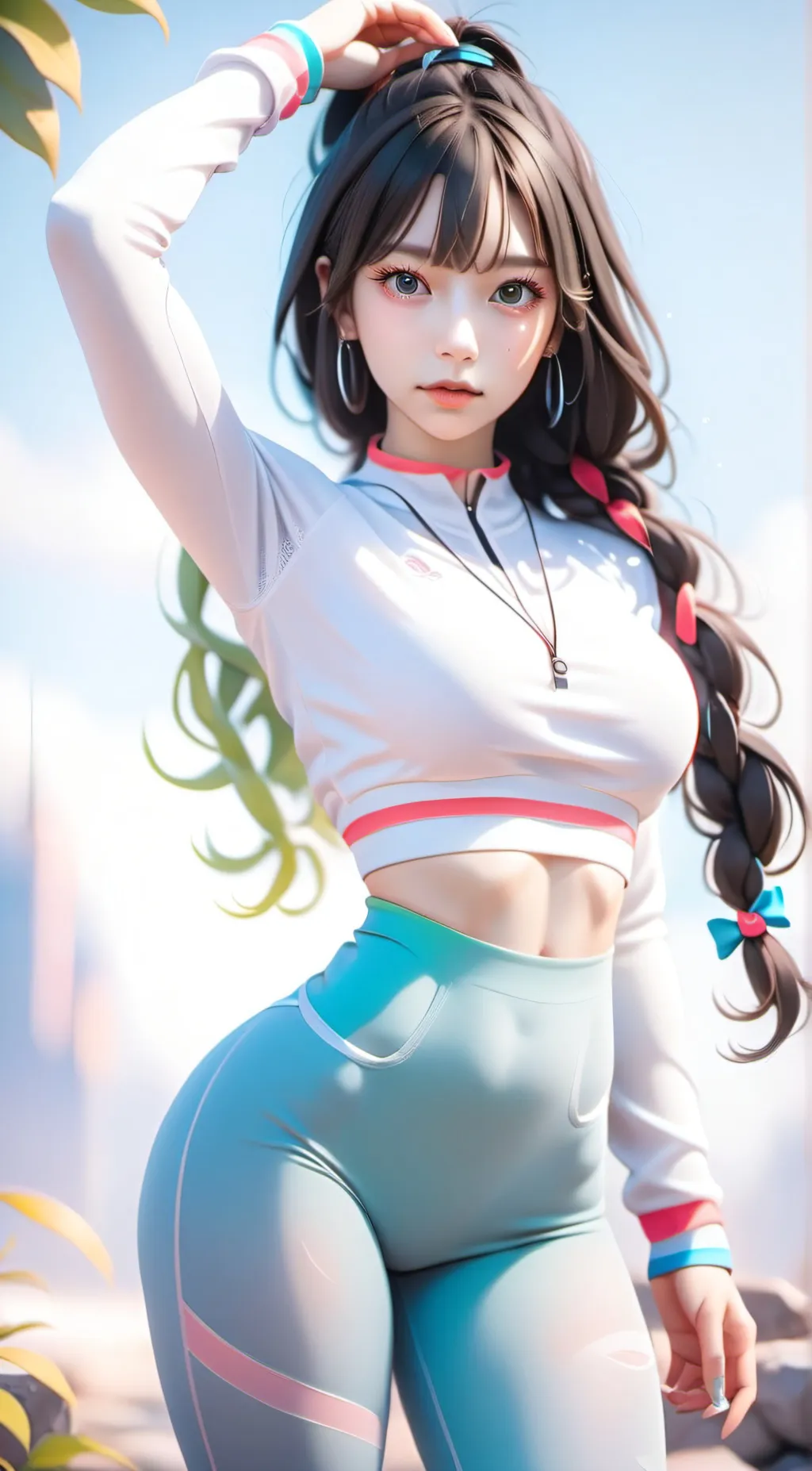 ai character: Amina Cascade background