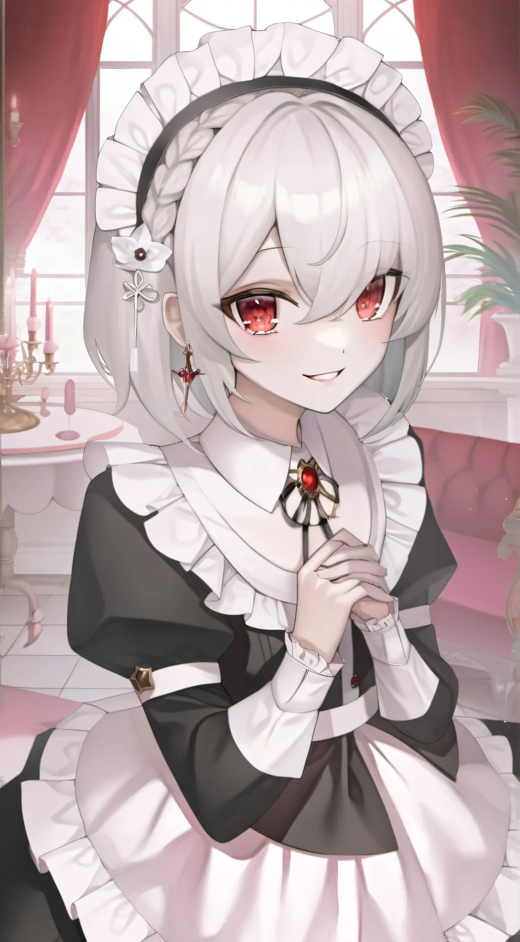 ai character: Lina Cresent background