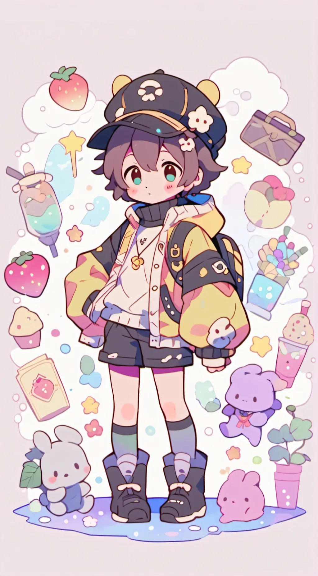 ai character: steff background