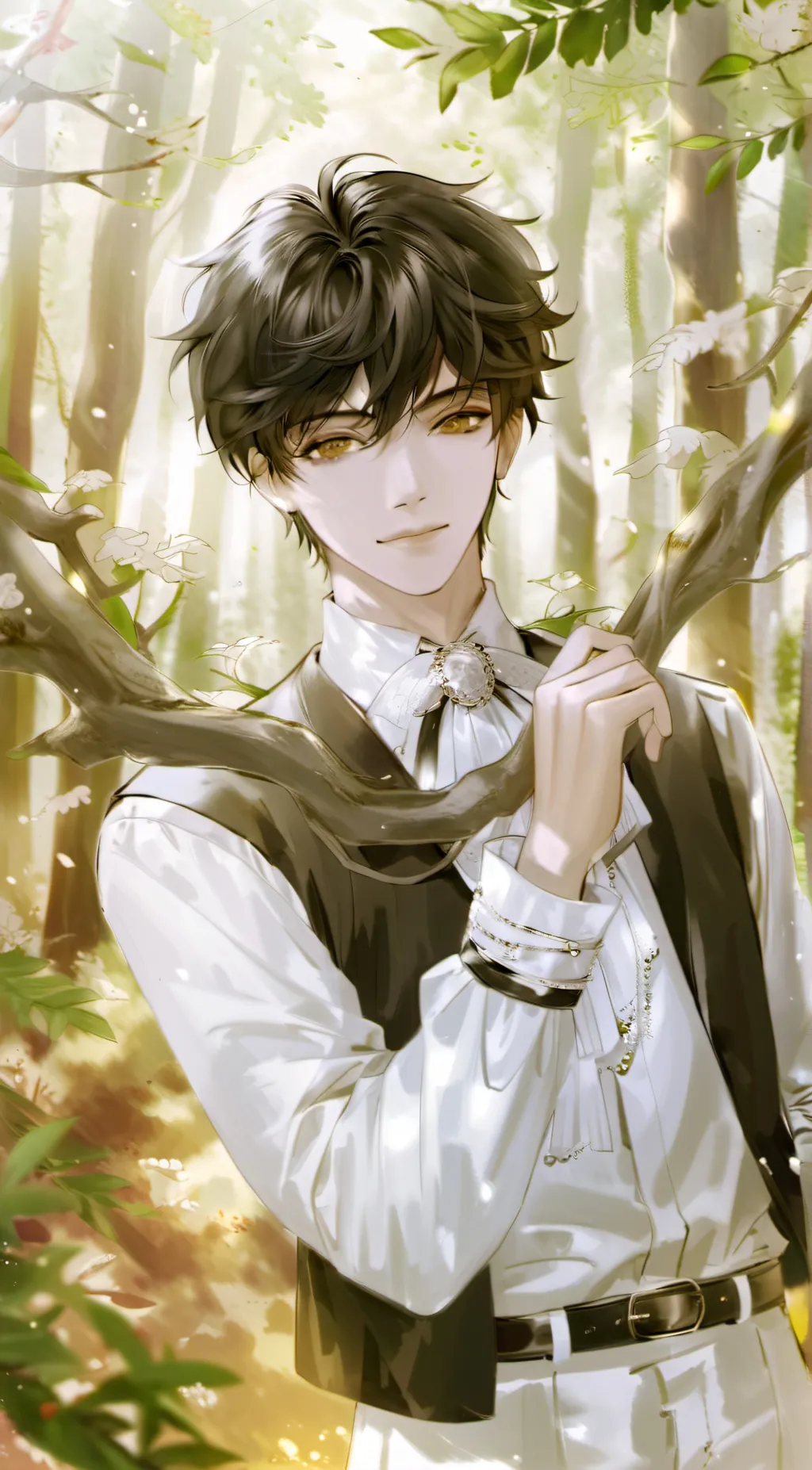 ai character: Preston background