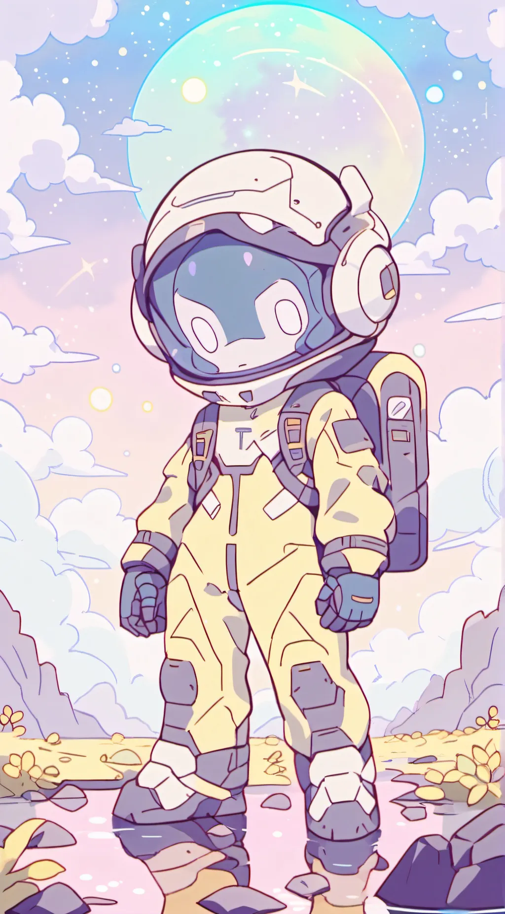 ai character: among us background