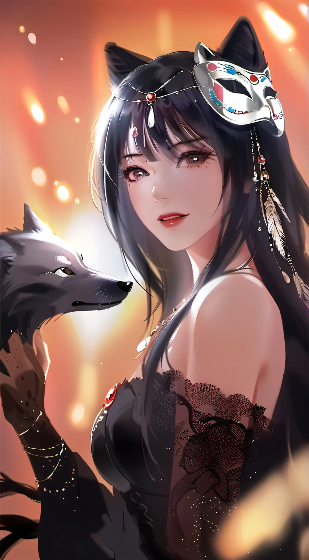 ai character: Cali background