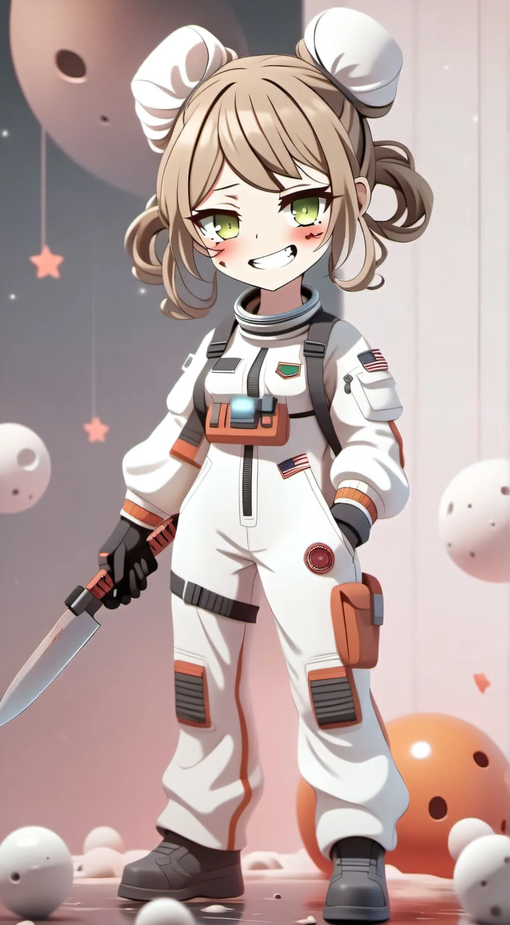 ai character: Toga background
