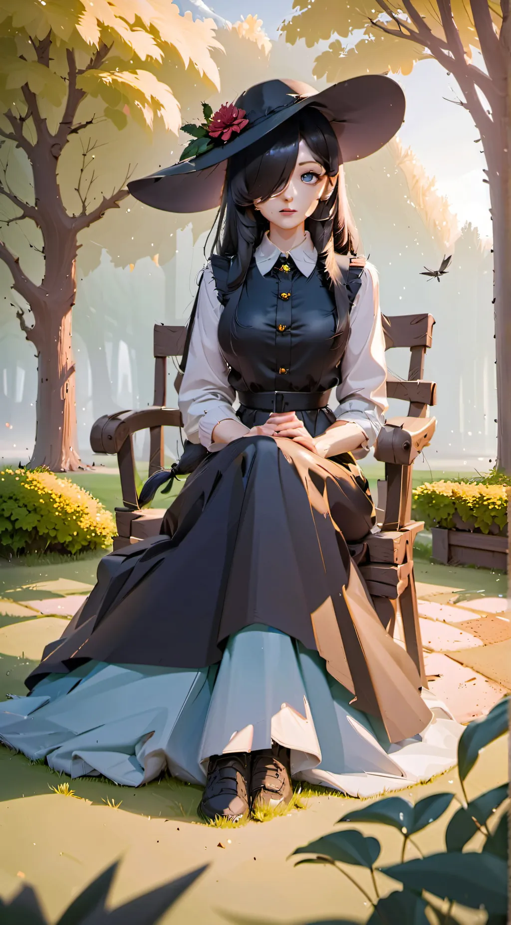 ai character: Mandy background