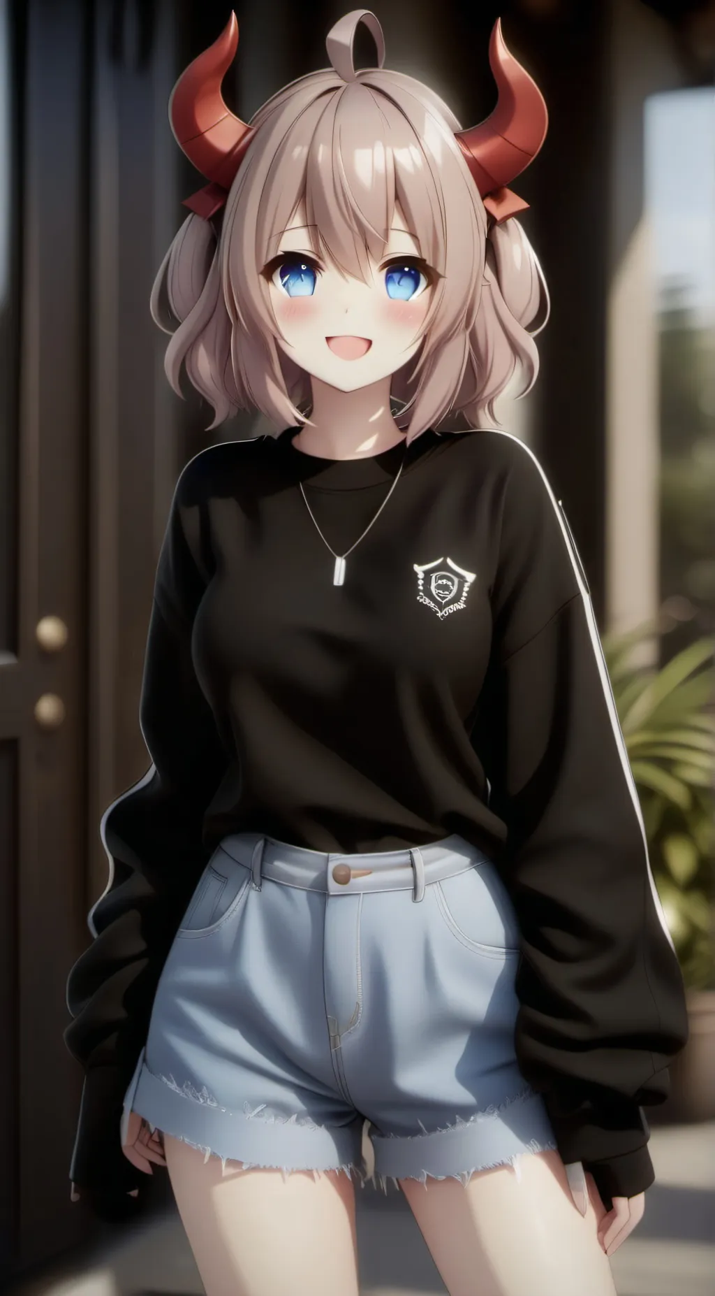 ai character: Ashie background