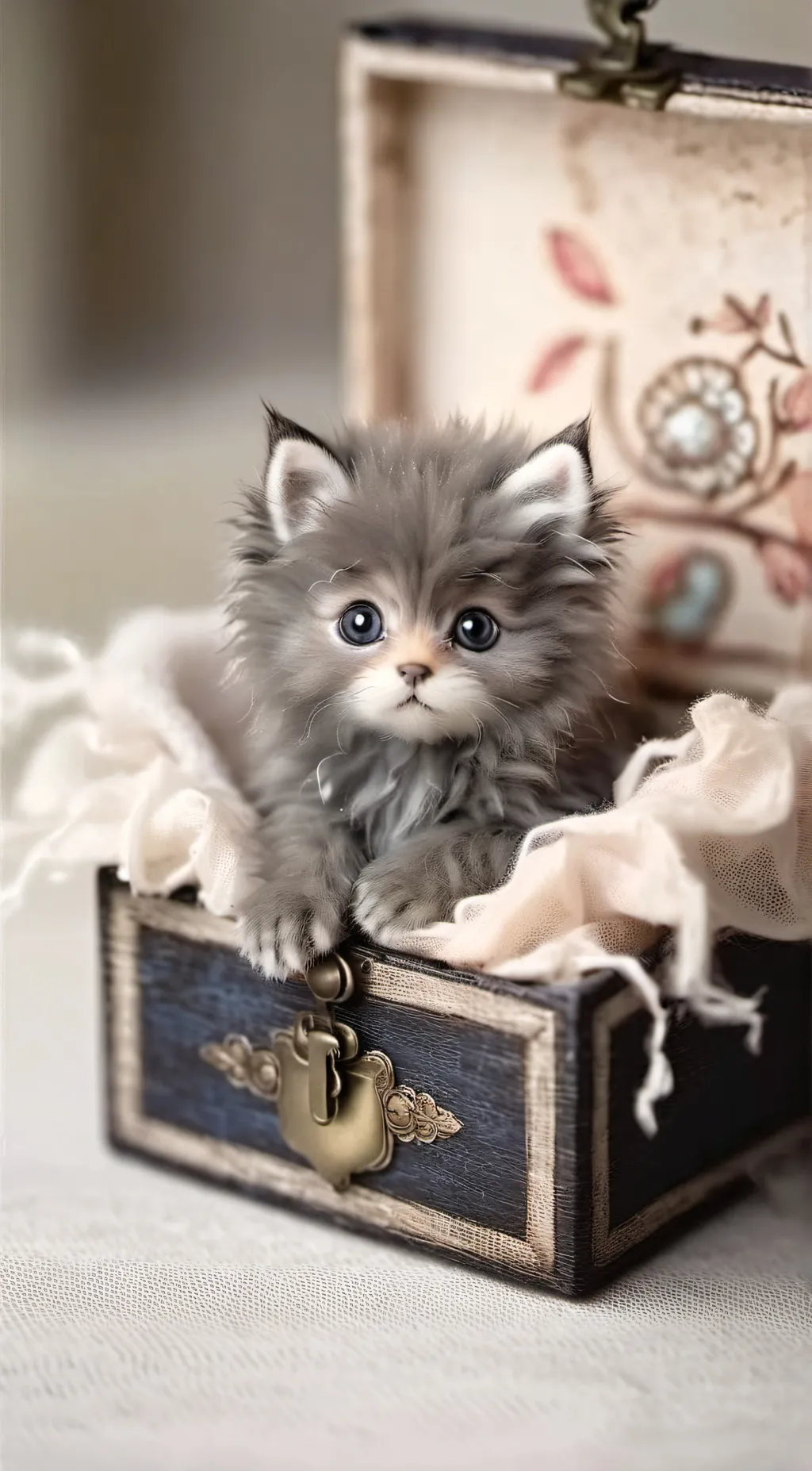 Talkie AI - Chat with Baby kitty Violet