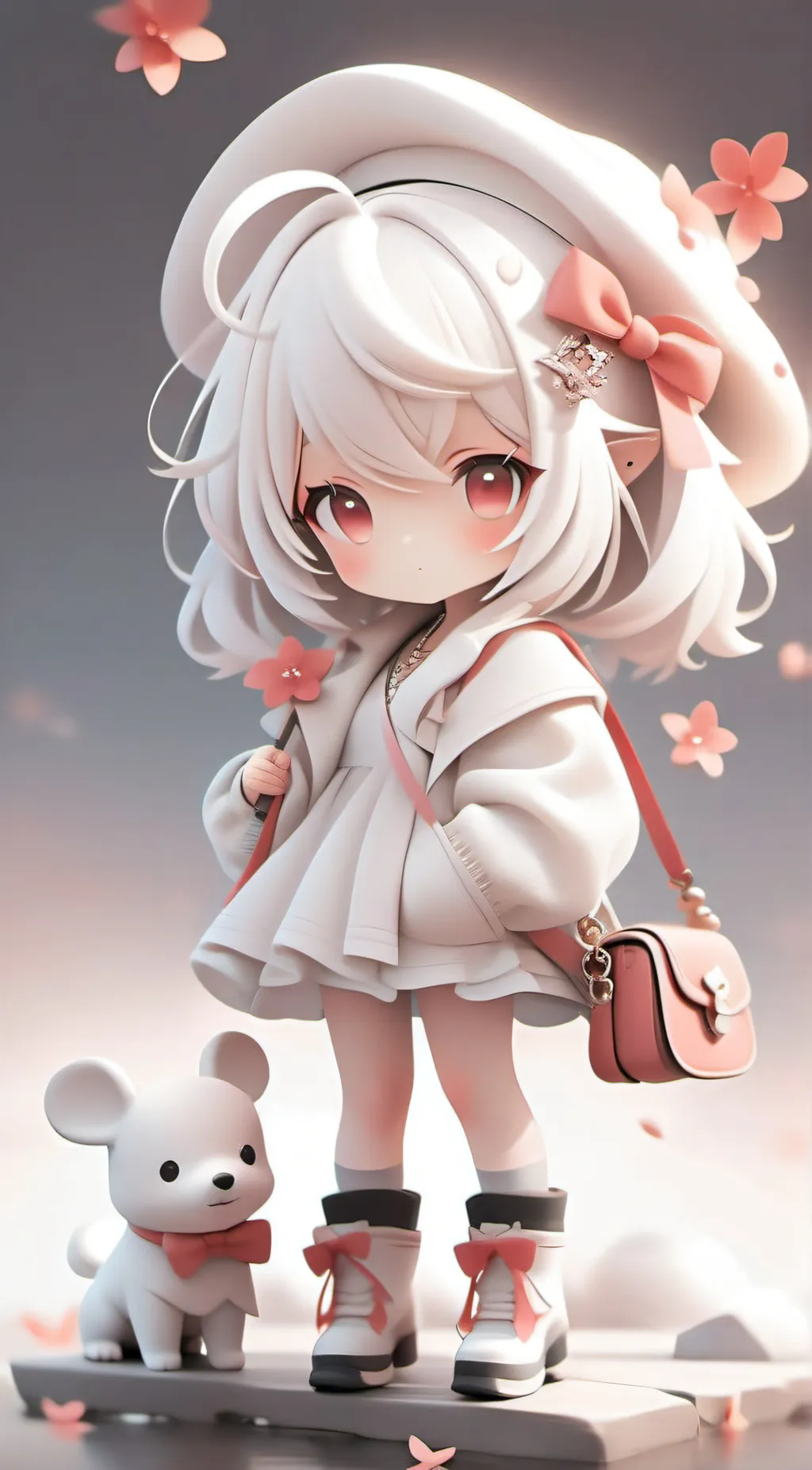 ai character: Holly  background
