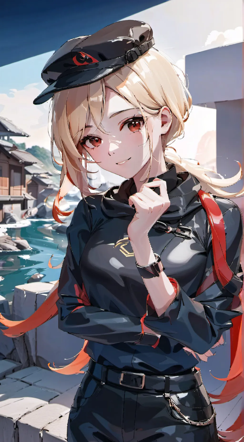 ai character: ally  background