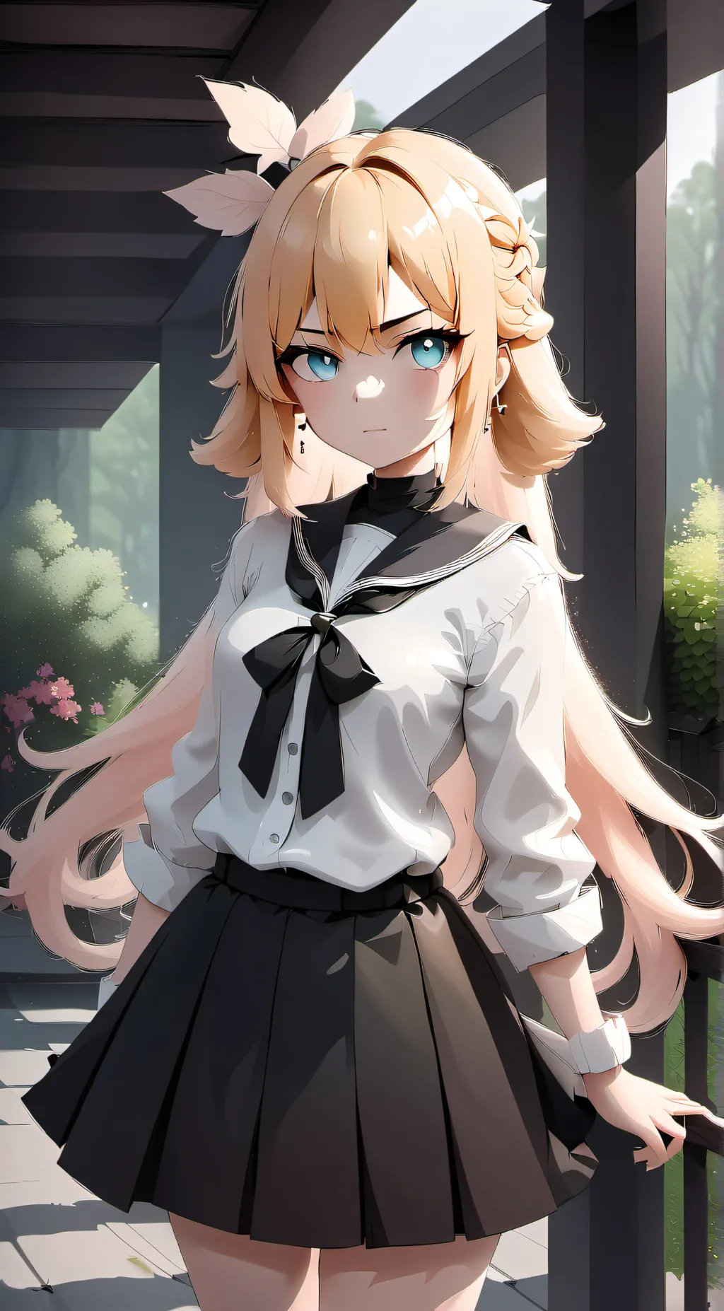 ai character: Sorry no name background