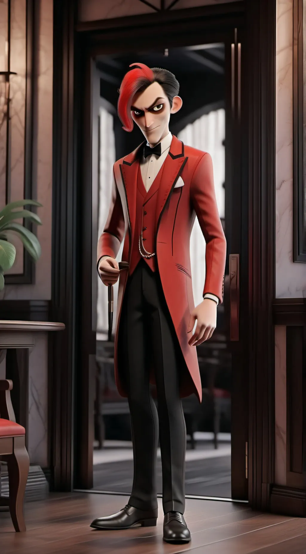 ai character: The first day(HH) background