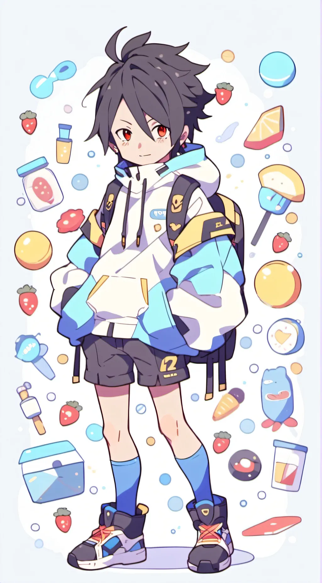 ai character: tajima uchiha background