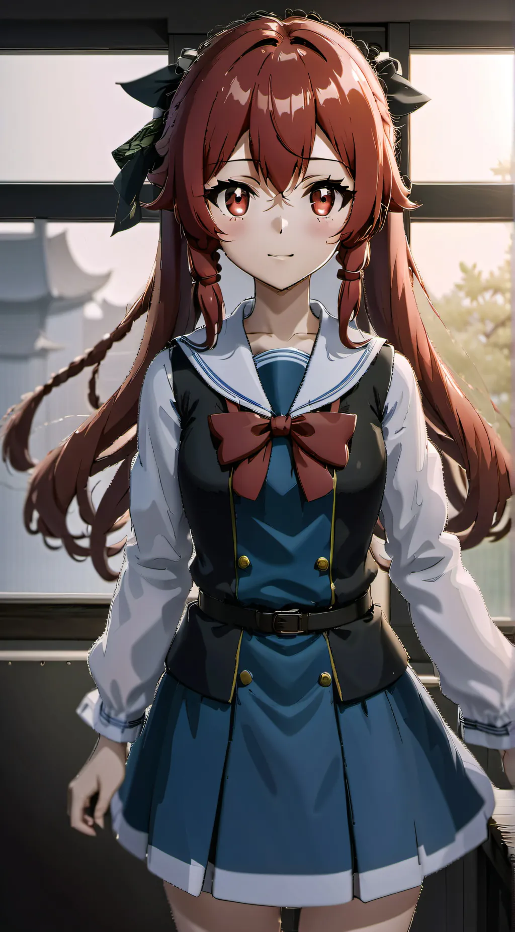 ai character: Akane Sakurada background