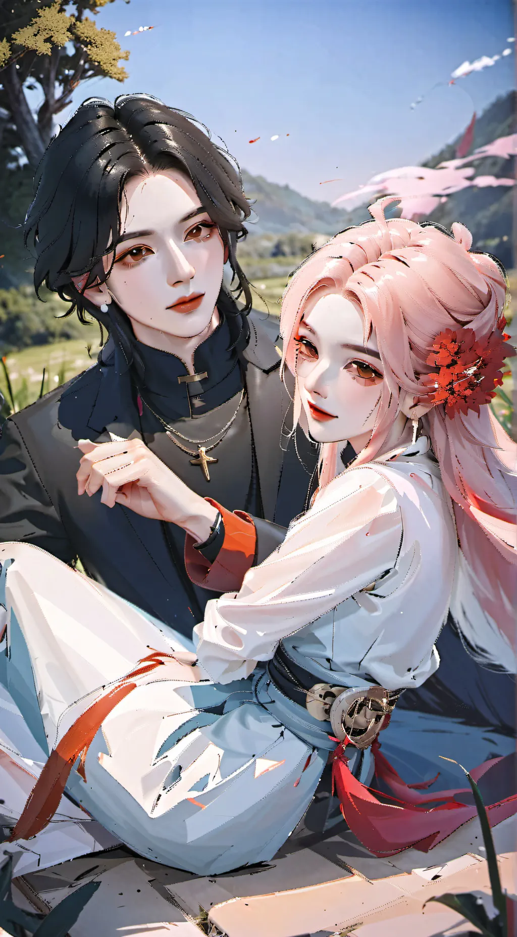 ai character: alex and ava background