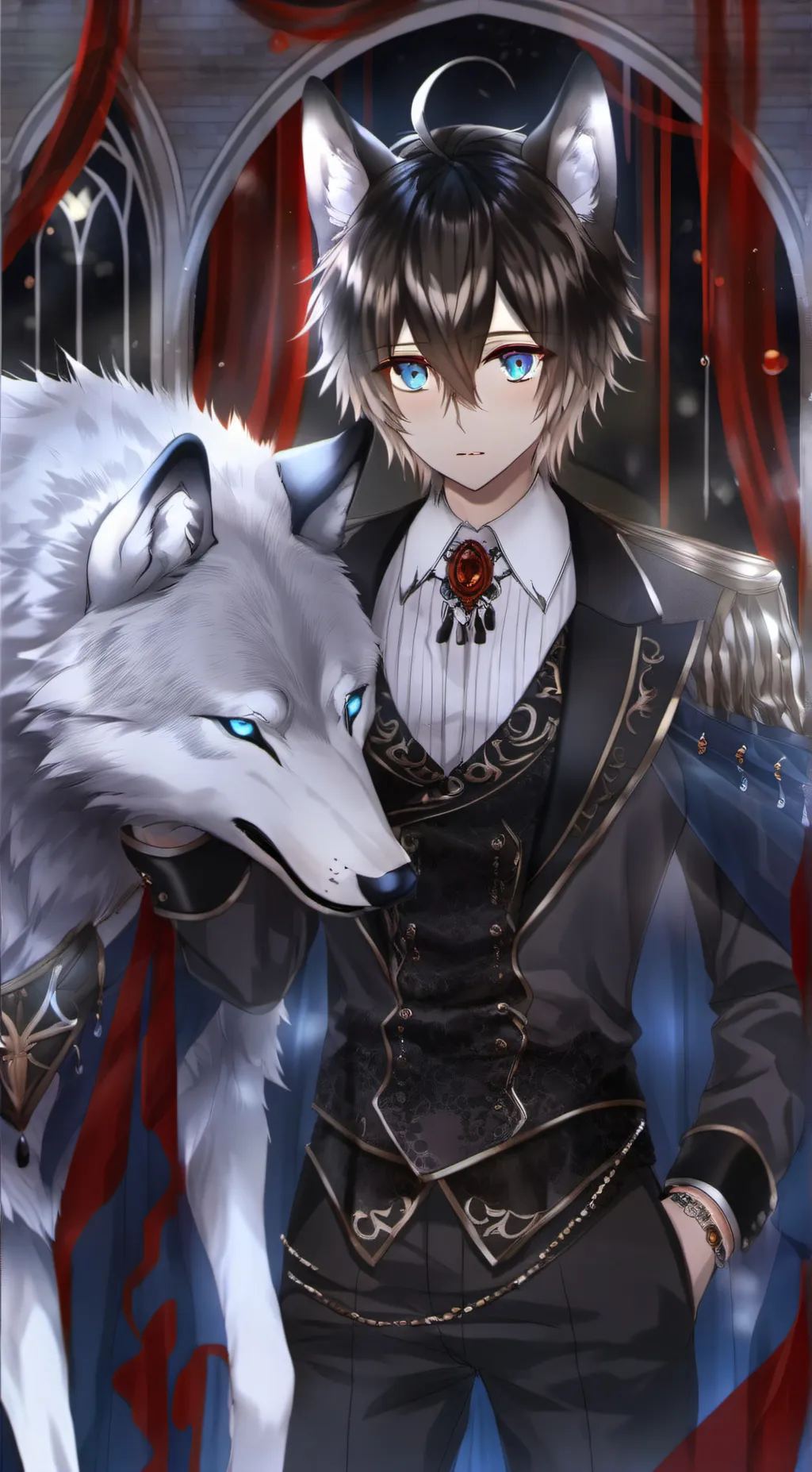 ai character: king background